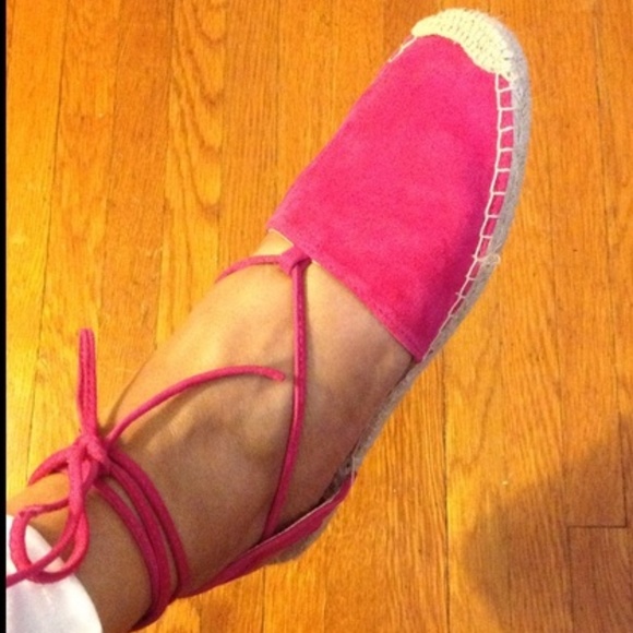 GAP Suede Espadrille Black, Blue, Pink NEW - Picture 6 of 8